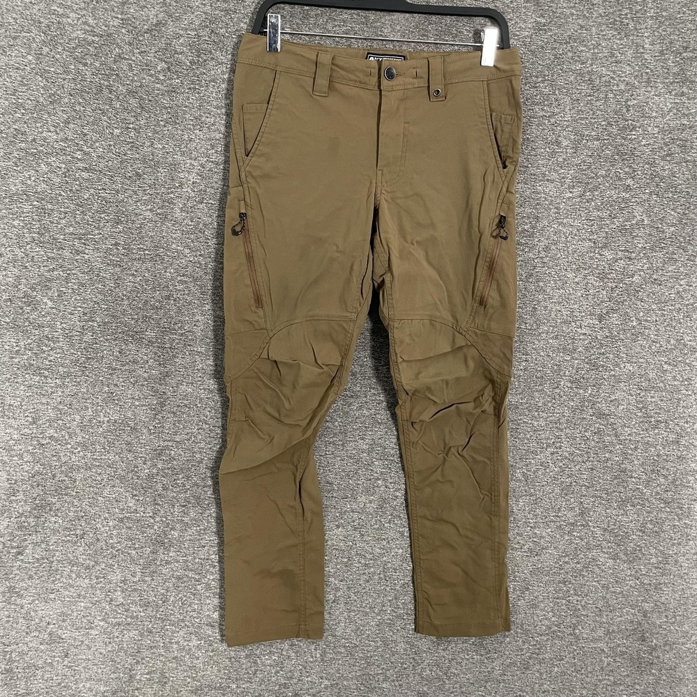 686 Pants Mens 30x30 Green Slim Fit Anything Collection‎ Hiking Stretch Twill